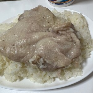 炊飯器でカオマンガイ